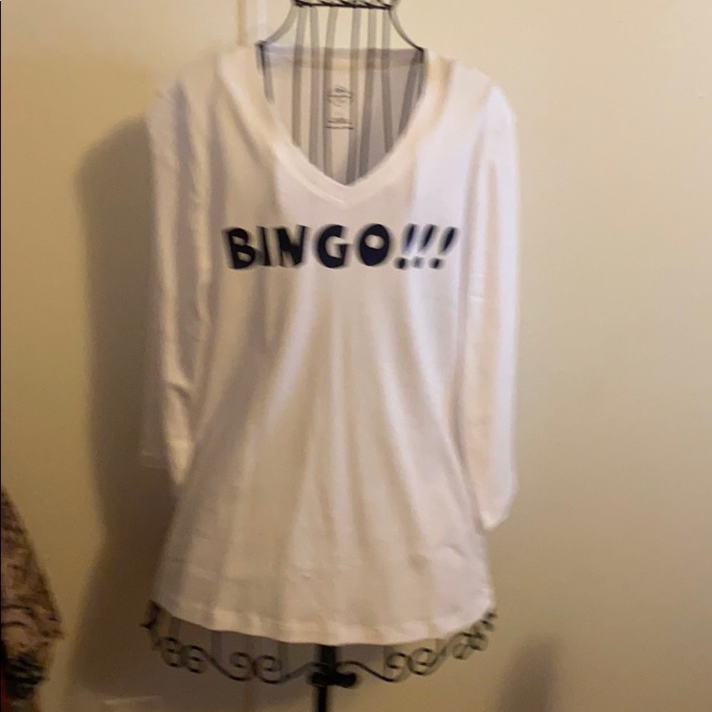 3/4 sleeve t-shirt, new without tags, never worn.